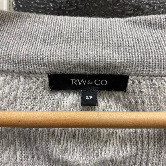RW & CO | Grey Long Sleeve Cardigan - Picture 3 of 16